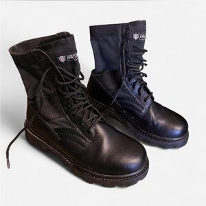 Black Tactical Performance Mens Combat Boots Size 11